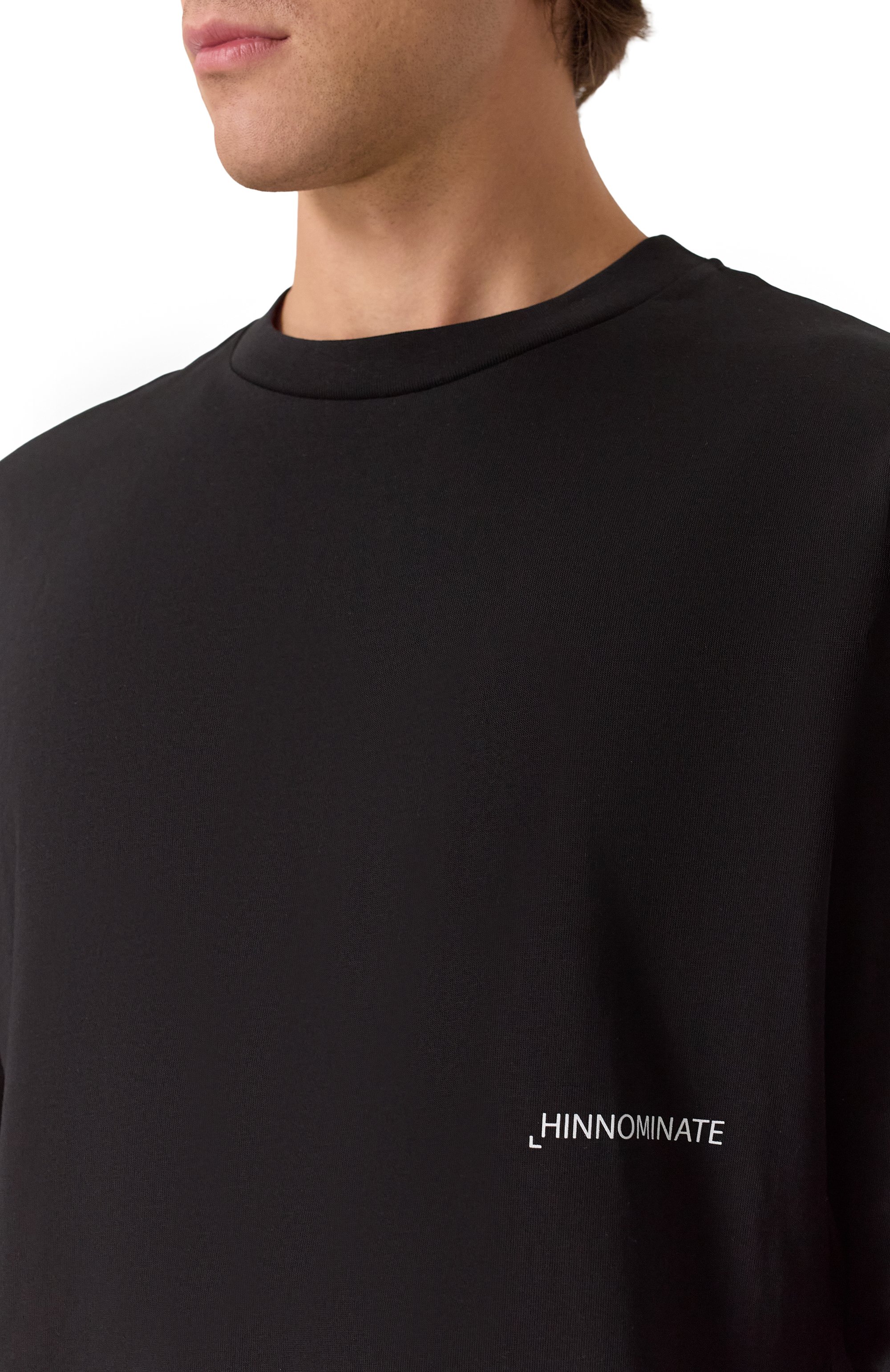 Хлопковый лонгслив HINNOMINATE, арт. HMABM01374, фото 5