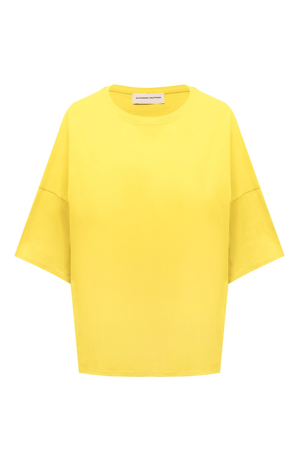 Хлопковая футболка ALEXANDRE VAUTHIER, арт. 211TS1400B 1229B-204, фото 1