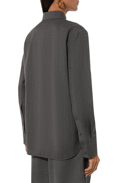 Шерстяная блузка JIL SANDER, арт. J02DL0154/J40171, фото 4