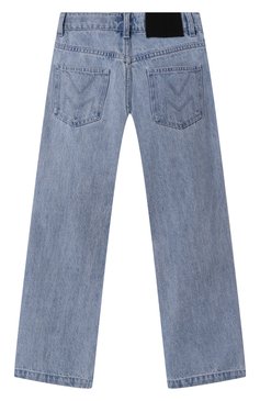 Детские джинсы MARC JACOBS (THE) голубого цвета, арт. W60471 | Фото 2 (Материал сплава: Проставлено; Нос: Не проставлено; Детали: Декор; Материал внешний: Хлопок; Ростовка одежда: 3 года | 98 см, 5 лет | 110 см, 4 года | 104 см, 9 лет | 134 см, 7 лет | 122 см, 12 лет | 152 см, 13 - 15 лет | 158 см)