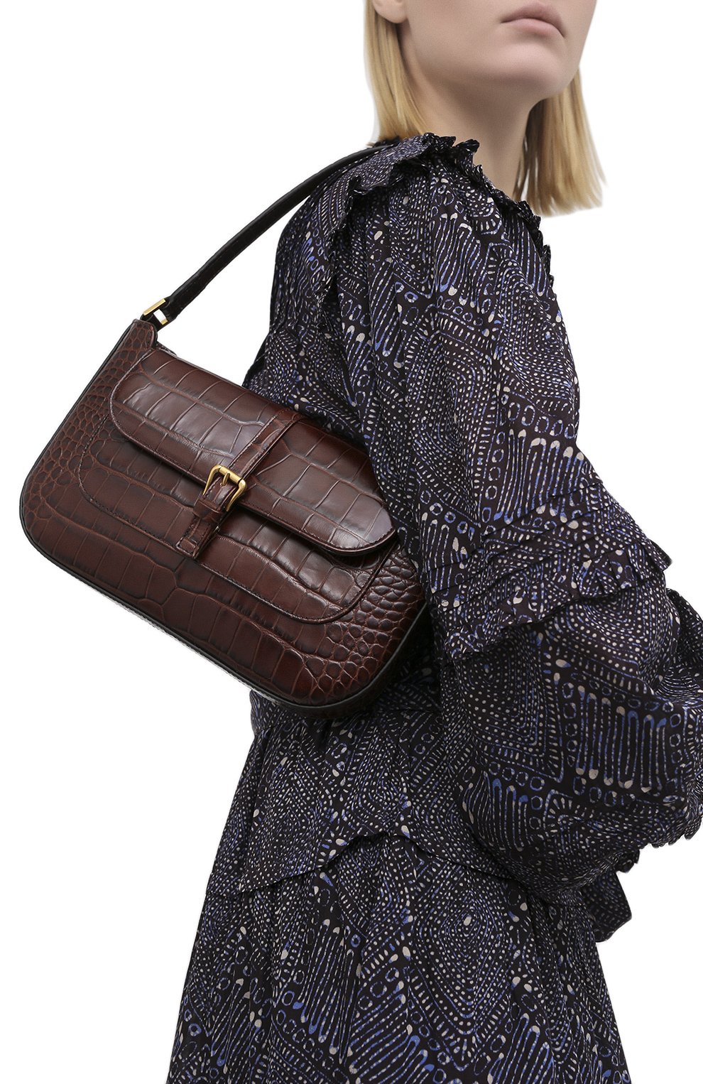 Сумка miranda BY FAR коричневого цвета по цене 82550 руб., арт. 19PFMDASNEDMED, фото 5 Сумка miranda BY FAR, арт. 19PFMDASNEDMED, фото 5