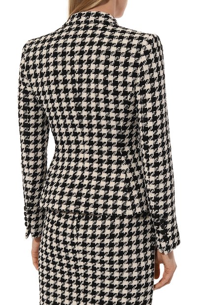 Жакет из шерсти и хлопка DOLCE & GABBANA, арт. F29ZJT/FQ3F0, фото 4