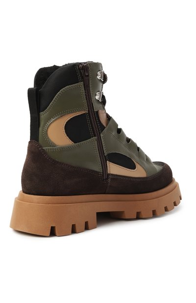 Комбинированные ботинки MARNI, арт. 82065/36-40, фото 3