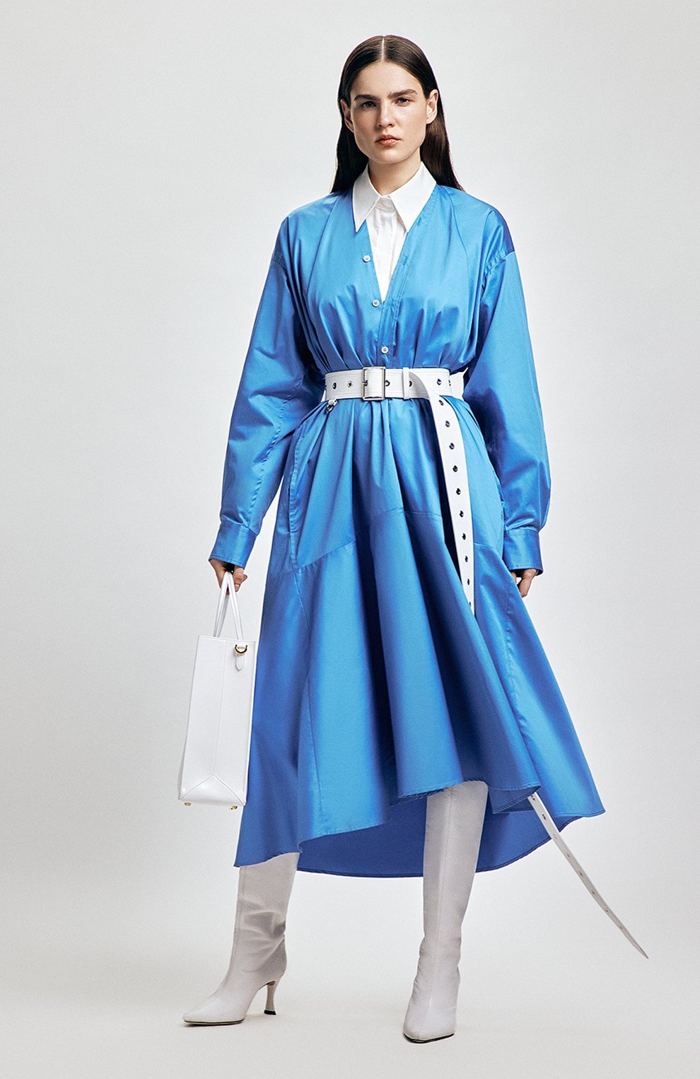 Хлопковая рубашка DOROTHEE SCHUMACHER, арт. 948203/P0PLIN P0WER, фото 6