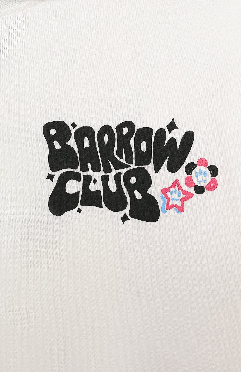 Хлопковая футболка BARROW, арт. S4BKJGTH122, фото 3