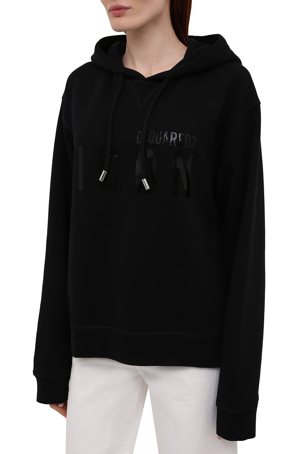 Хлопковое худи DSQUARED2, арт. S80GU0048/S25042, фото 3