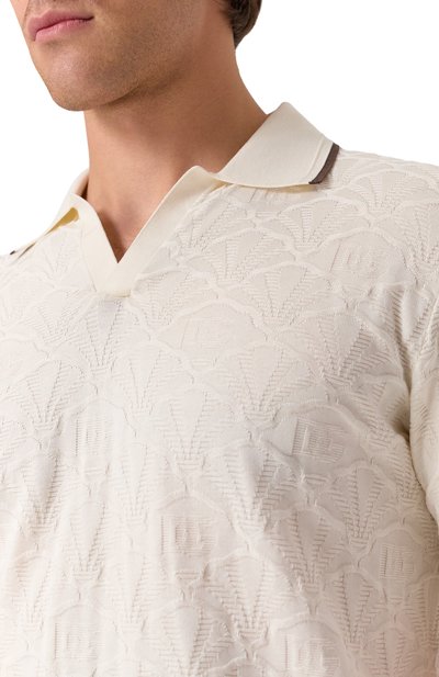 Шелковое поло DOLCE & GABBANA, арт. GXZ78T/JBSM2, фото 5