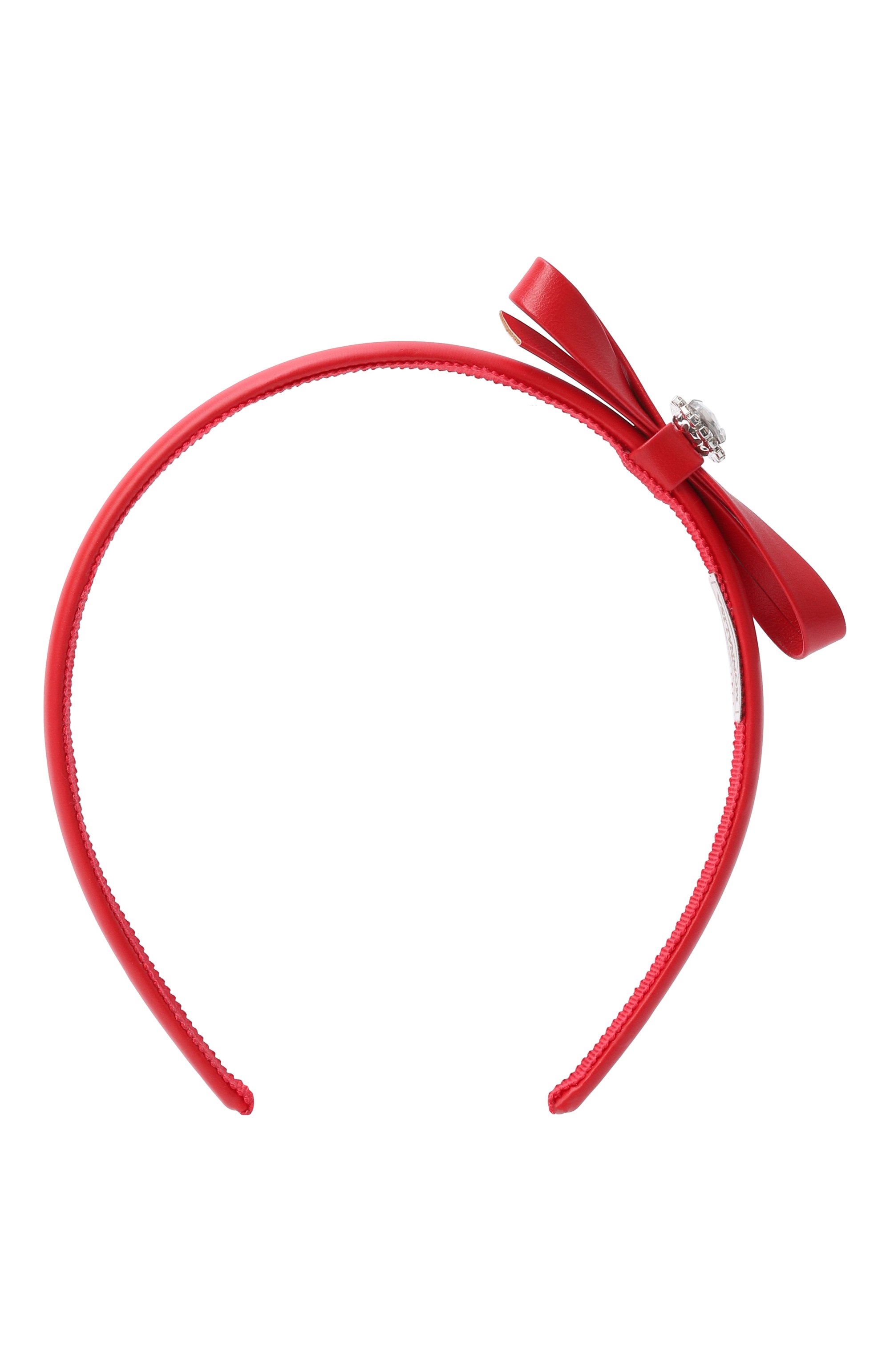 Ободок MONNALISA красного цвета по цене 7995 руб., арт. 17G005, фото 1 Ободок MONNALISA, арт. 17G005, фото 1