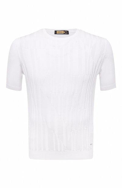 Мужской джемпер из шелка и хлопка ZILLI, арт. MBZ-RN100-MIRR1/MC01