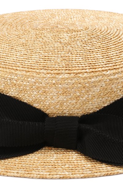 Соломенная шляпа канотье INVERNI, арт. 4117CCG1, фото 3