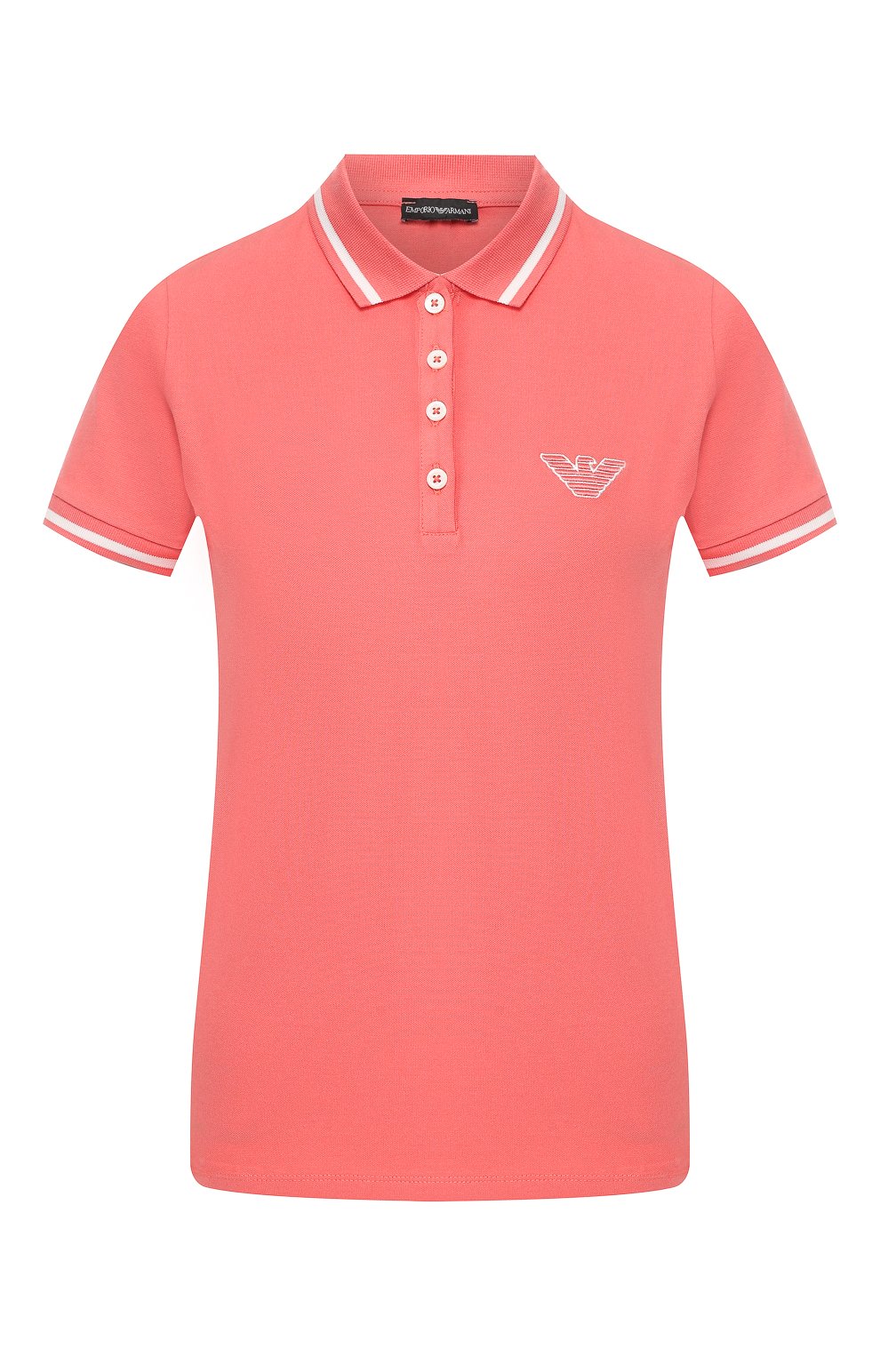 Хло пковое поло EMPORIO ARMANI, арт. 3G2M61/2JBXZ, фото 1