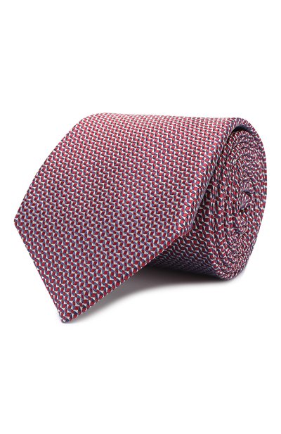 Мужской шелковый галстук CANALI, арт. 18/HJ02683