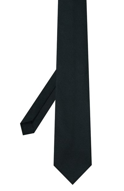 Галстук из шелка и кашемира STEFANO RICCI темно-зеленого цвета по цене 31000 руб., арт. CCX/18128, фото 3 Галстук из шелка и кашемира STEFANO RICCI, арт. CCX/18128, фото 3