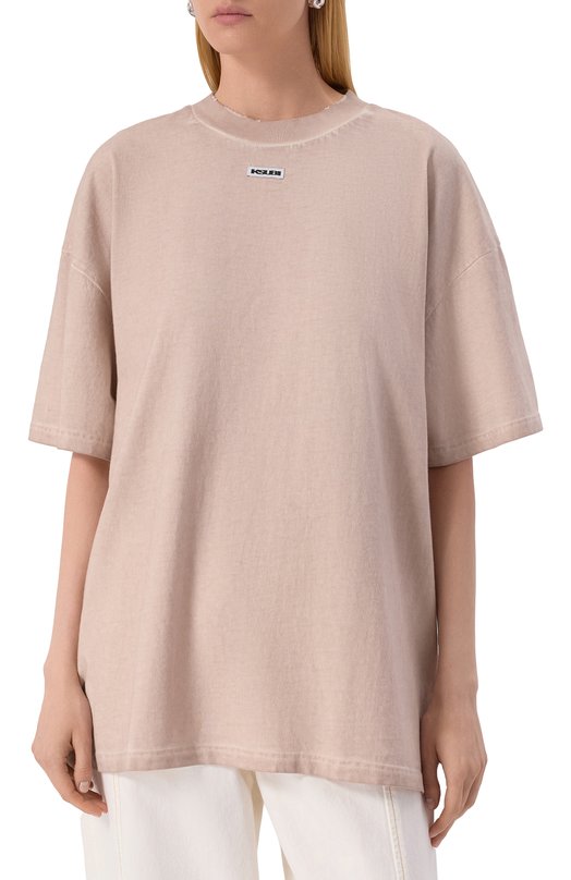 Хлопковая футболка Ksubi WSP25TE013 Розовый  WSP25TE013 Фото 3
