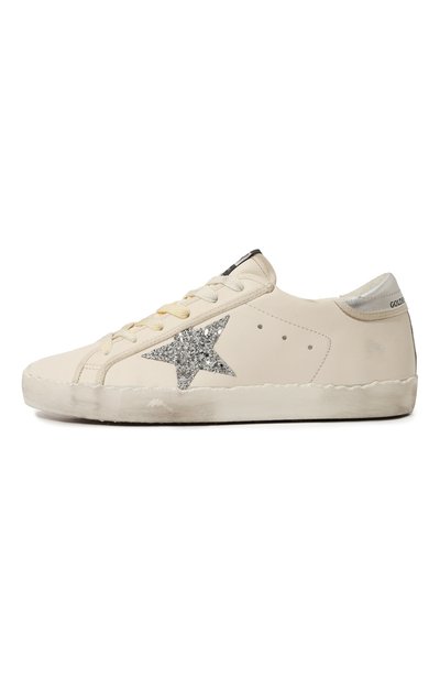 Кожаные кеды super star GOLDEN GOOSE DELUXE BRAND, арт. GWF00101.F004656, фото 4