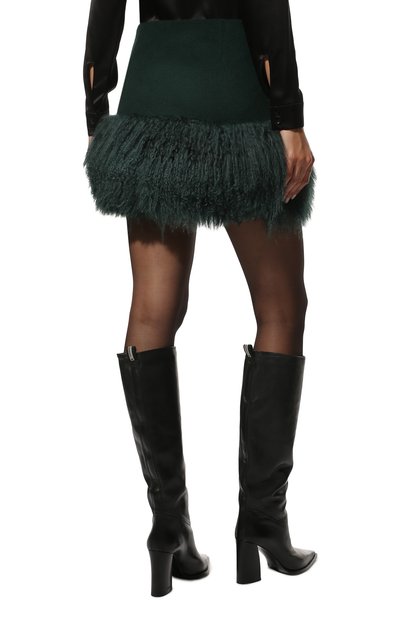 Шерстяная юбка P.A.R.O.S.H., арт. LEAK-D630556P, фото 4