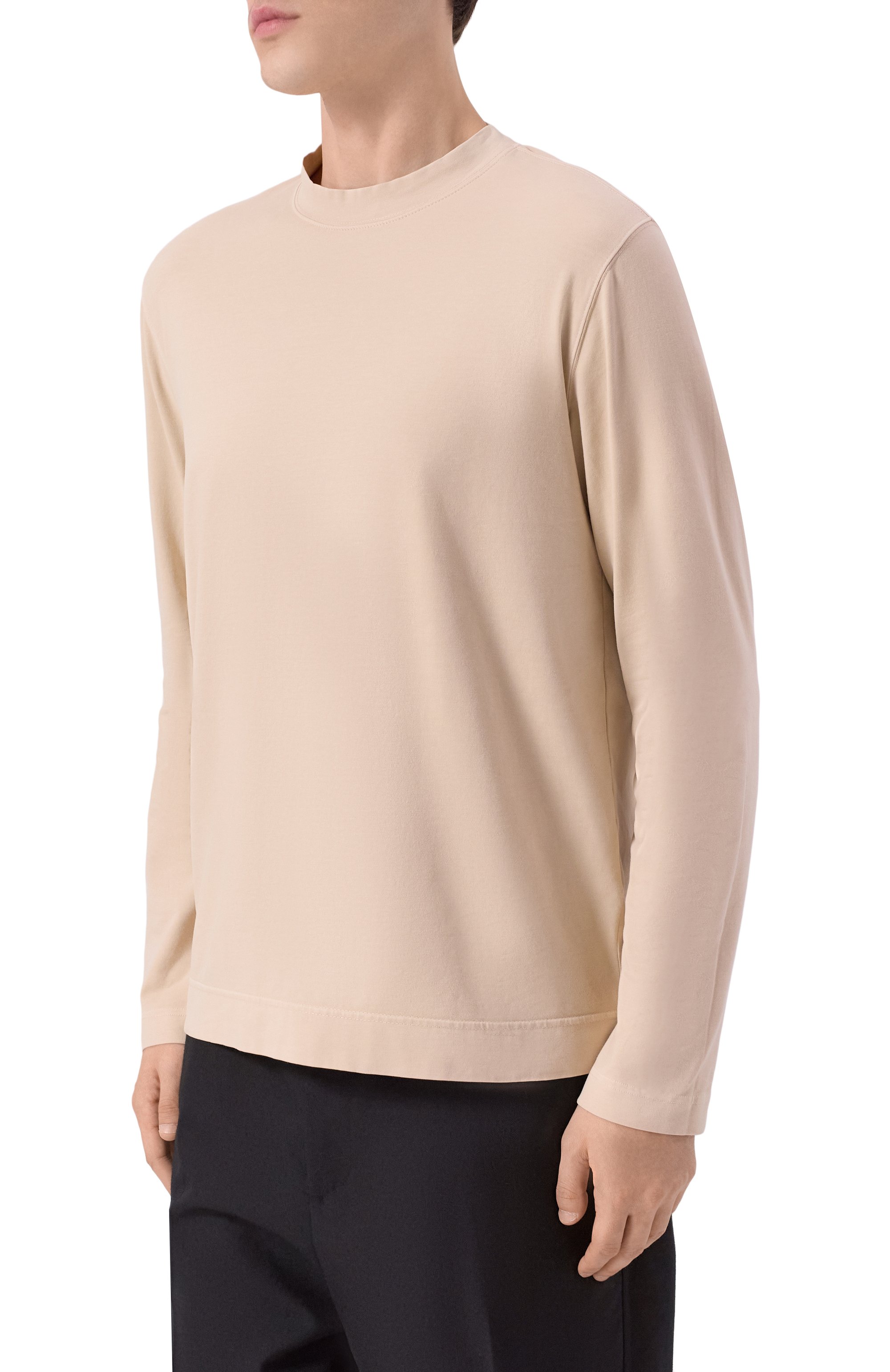 Хлопковый лонгслив CIRCOLO 1901, арт. CN4953, фото 3