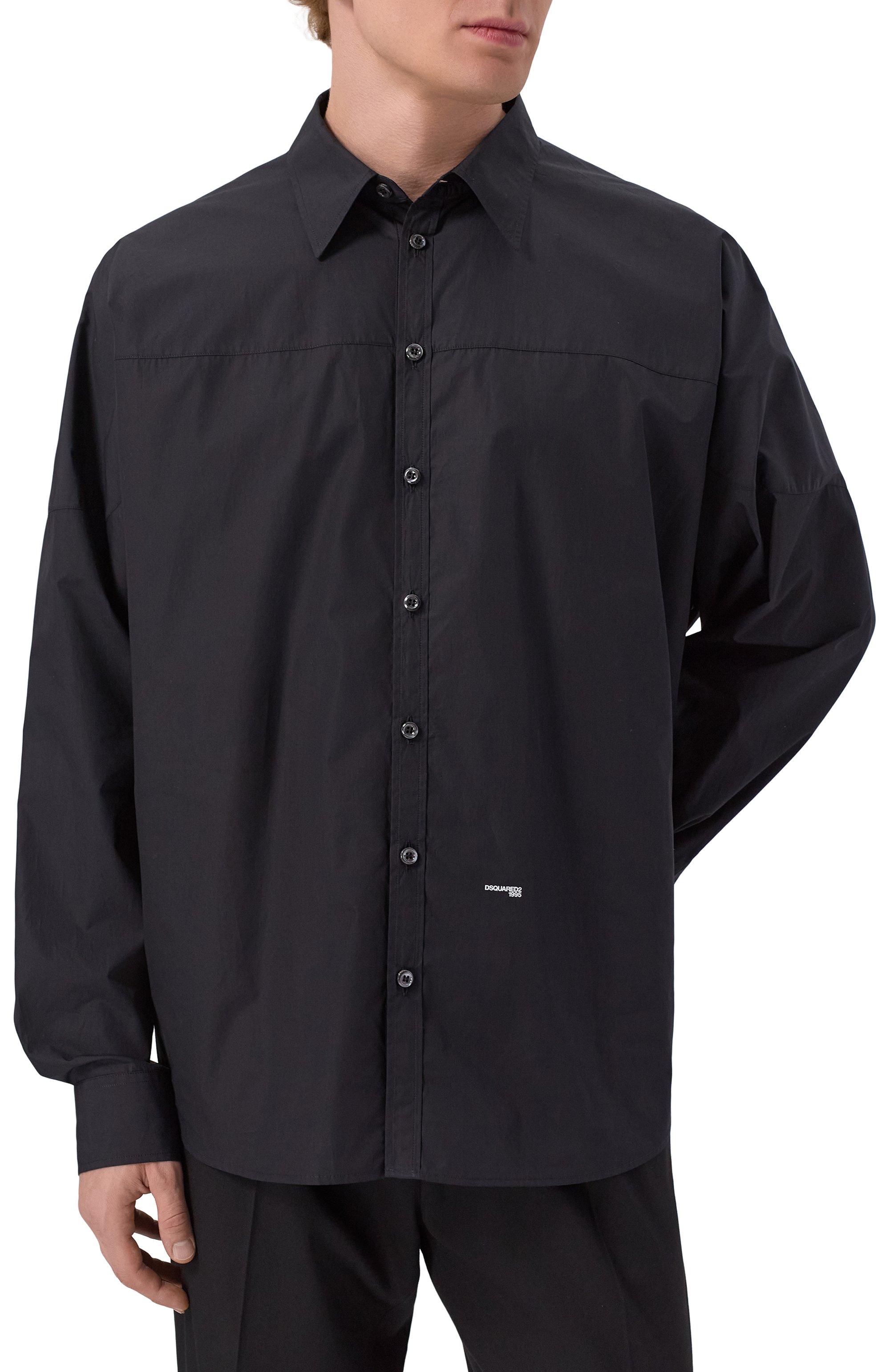 Хлопковая рубашка DSQUARED2, арт. S71DM0776/D35222, фото 3