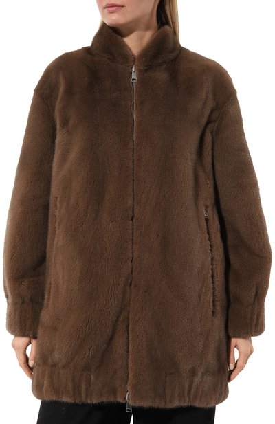 Двусторонний бомбер из норки COLOR TEMPERATURE, арт. Н,Пл-10/495, фото 3