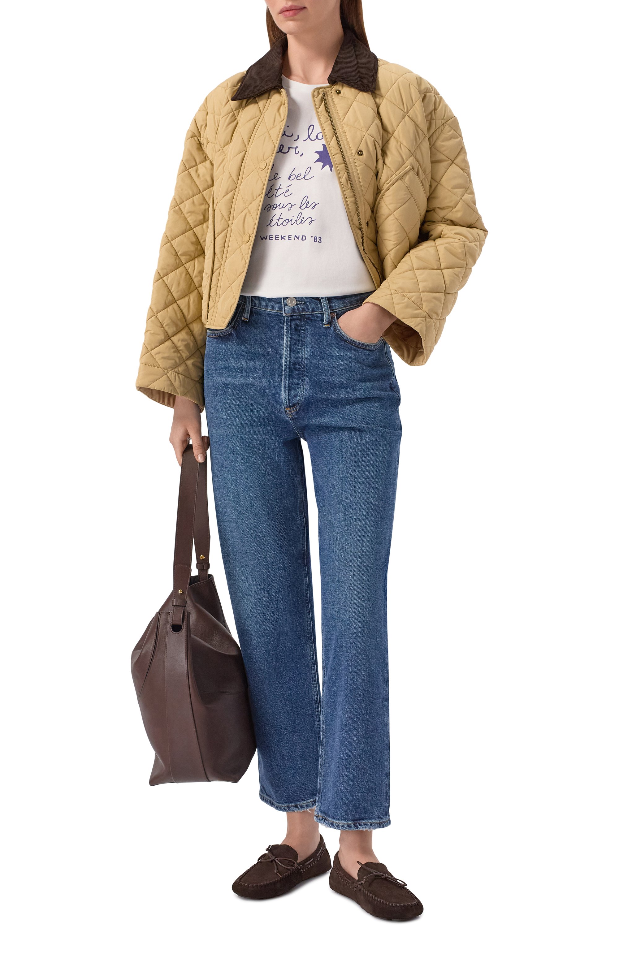 Хлопковая футболка WEEKEND MAX MARA, арт. WKDPANTERA, фото 2