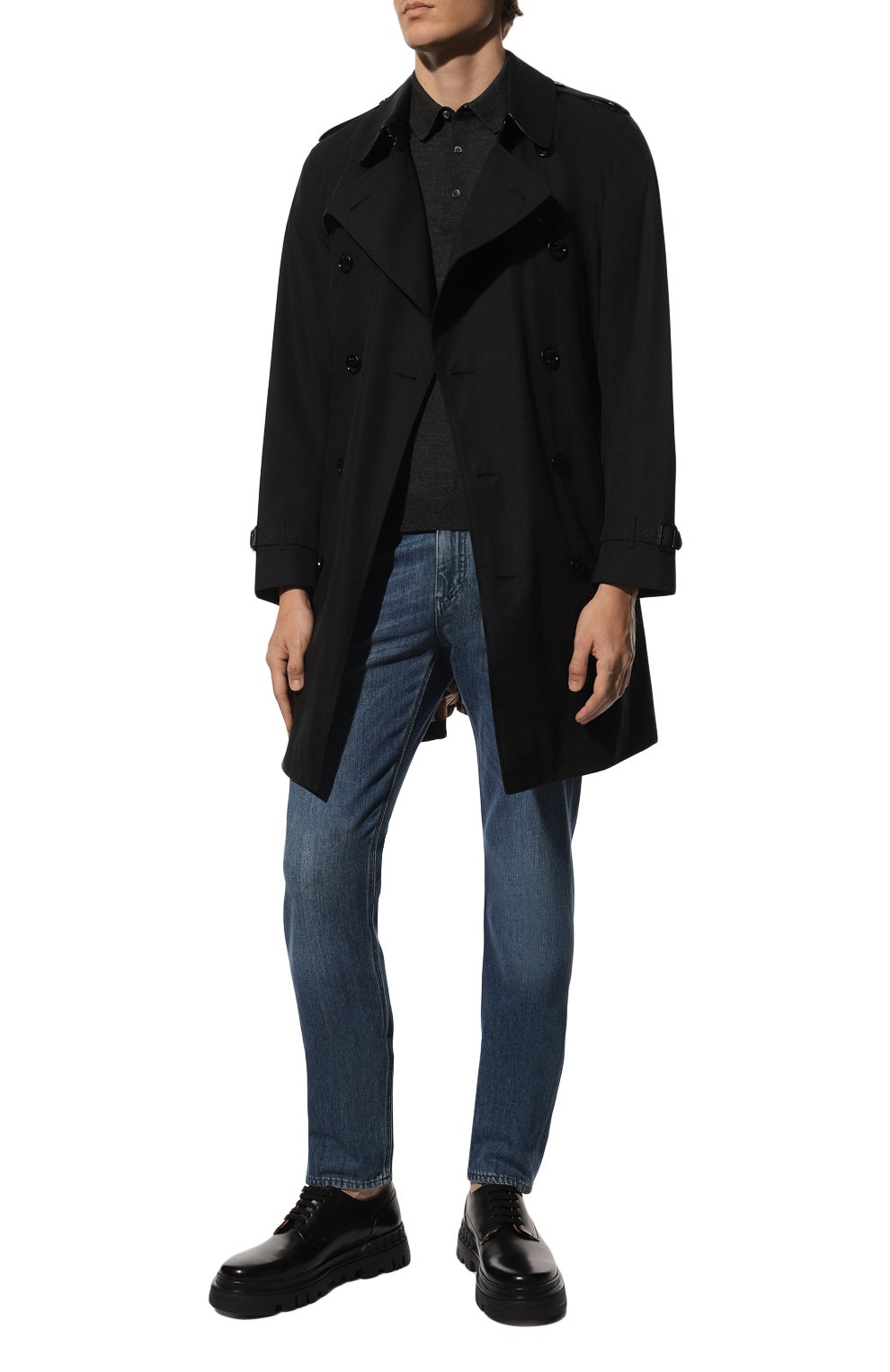 Поло из шерсти и шелка GRAN SASSO, арт. 57132/13190, фото 2