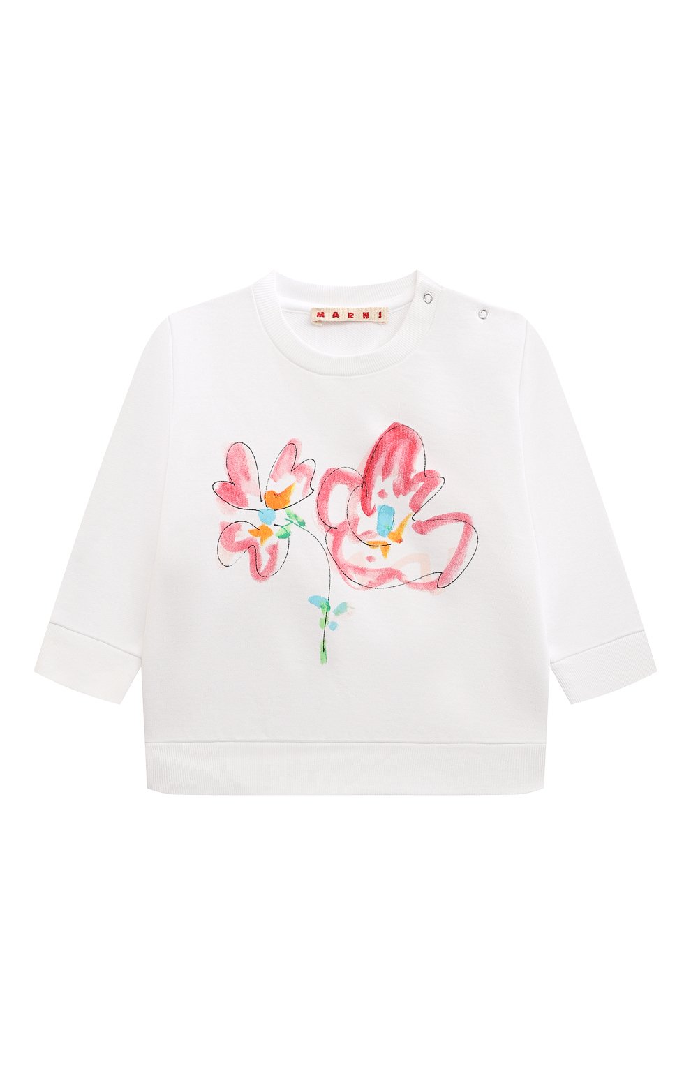 Хлопковый свитшот MARNI, арт. M01126/M00J6, фото 1