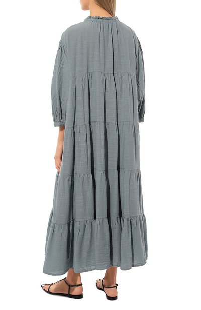 Платье из хлопка и льна PEARL&CAVIAR, арт. S23P6240, фото 4