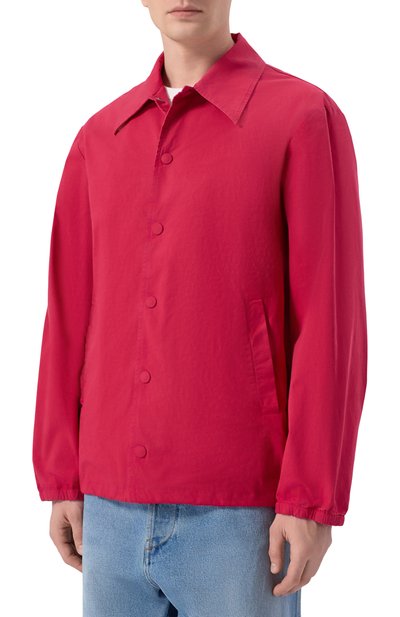 Хлопковая куртка-рубашка DRIES VAN NOTEN, арт. 020576/3321, фото 3