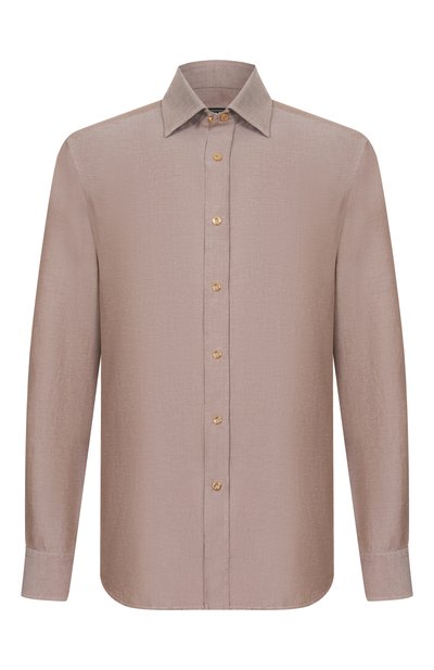 Мужская рубашка из хлопка и льна STEFANO RICCI, арт. MC007956/BX2928