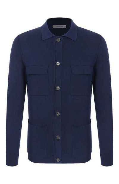 Мужская хлопковая рубашка CORNELIANI, арт. 25M595-2525155