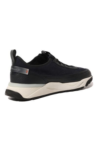 Кожаные кроссовки SANTONI, арт. MBI021534BINRHPRU75, фото 5