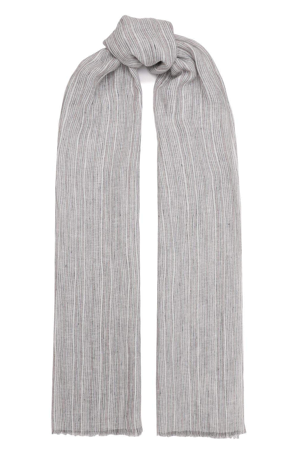 Палантин изо льна и вискозы BRUNELLO CUCINELLI, арт. MSCDAGL59, фото 1