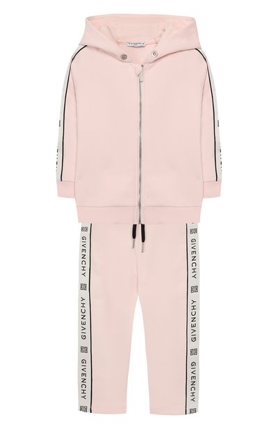 Комплект из хлопкового кардигана и брюк GIVENCHY, арт. H08016/2A-3A, фото 1