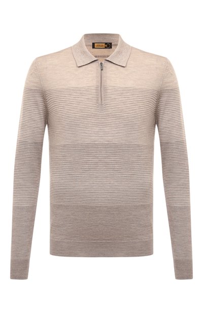 Мужская поло из шерсти и шелка ZILLI, арт. KZP001M0230VZGS00