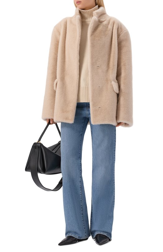 Шуба Flashin FF25CCOU Бежевый  FF25CCOU Фото 2