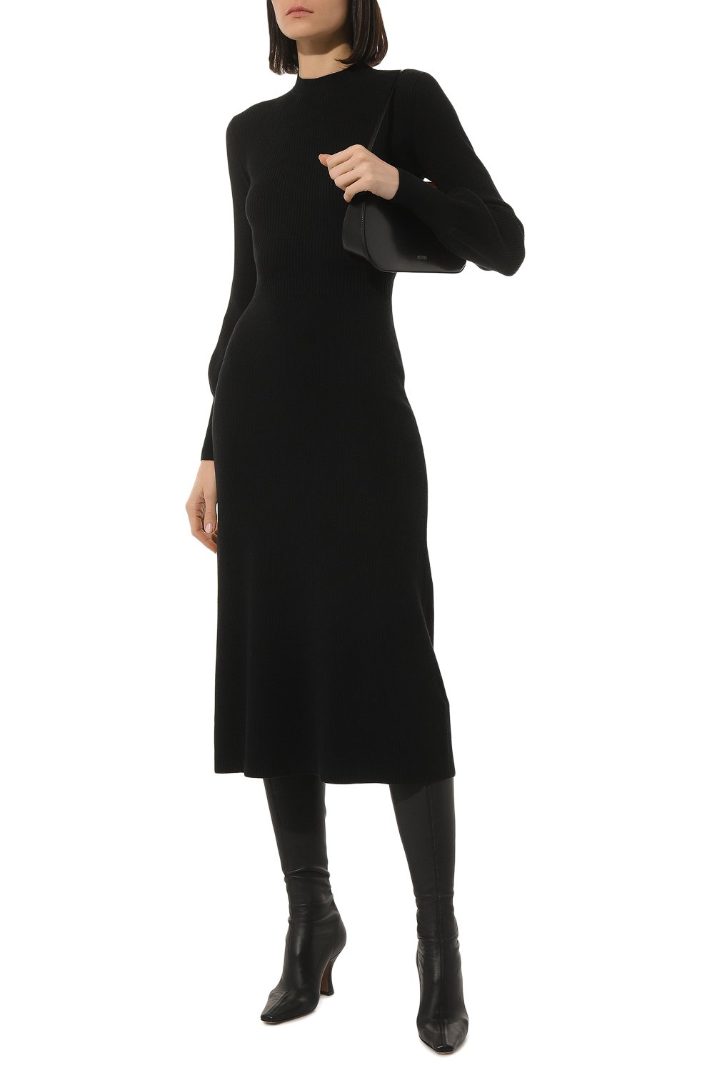 Платье HUGO черного цвета по цене 24970 руб., арт. 50489030, фото 2 Платье HUGO, арт. 50489030, фото 2