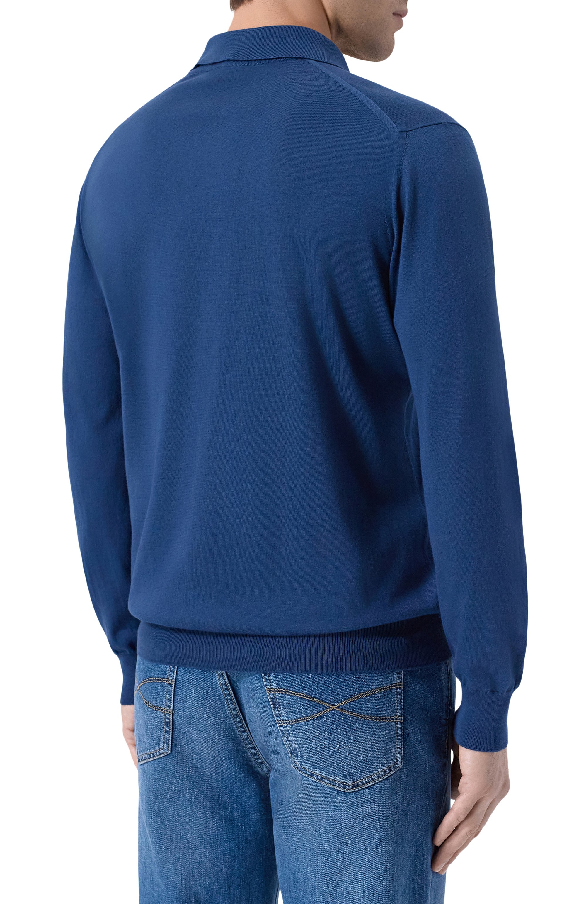 Хлопковое поло KITON, арт. UMKXX35_001, фото 4