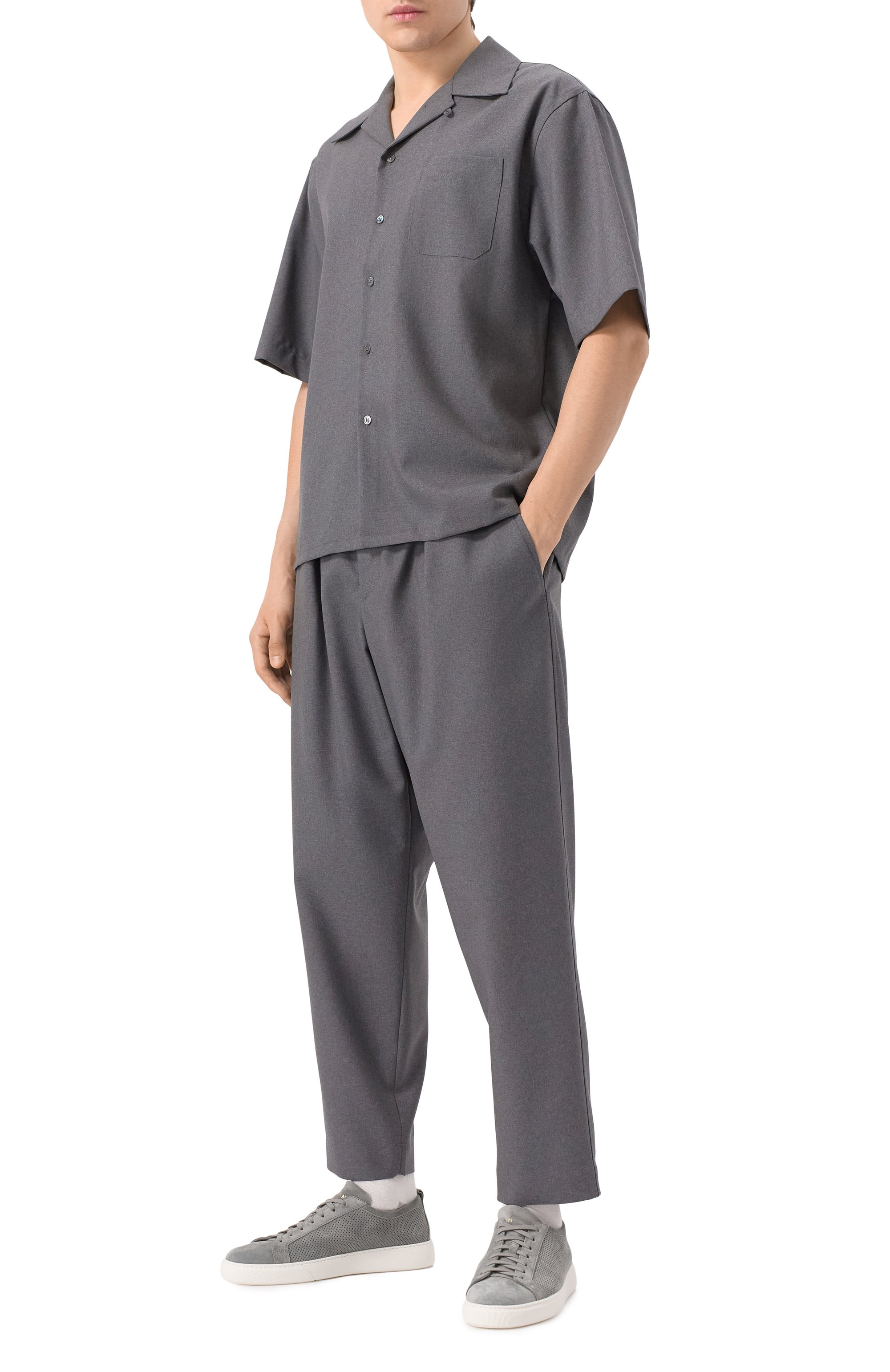 Шерстяная рубашка MARNI, арт. CUMU0213A5/TW839, фото 2