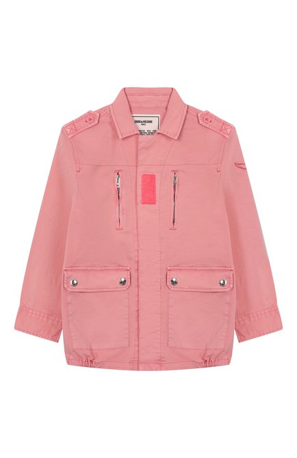 Хлопковая куртка ZADIG AND VOLTAIRE, арт. X60363
