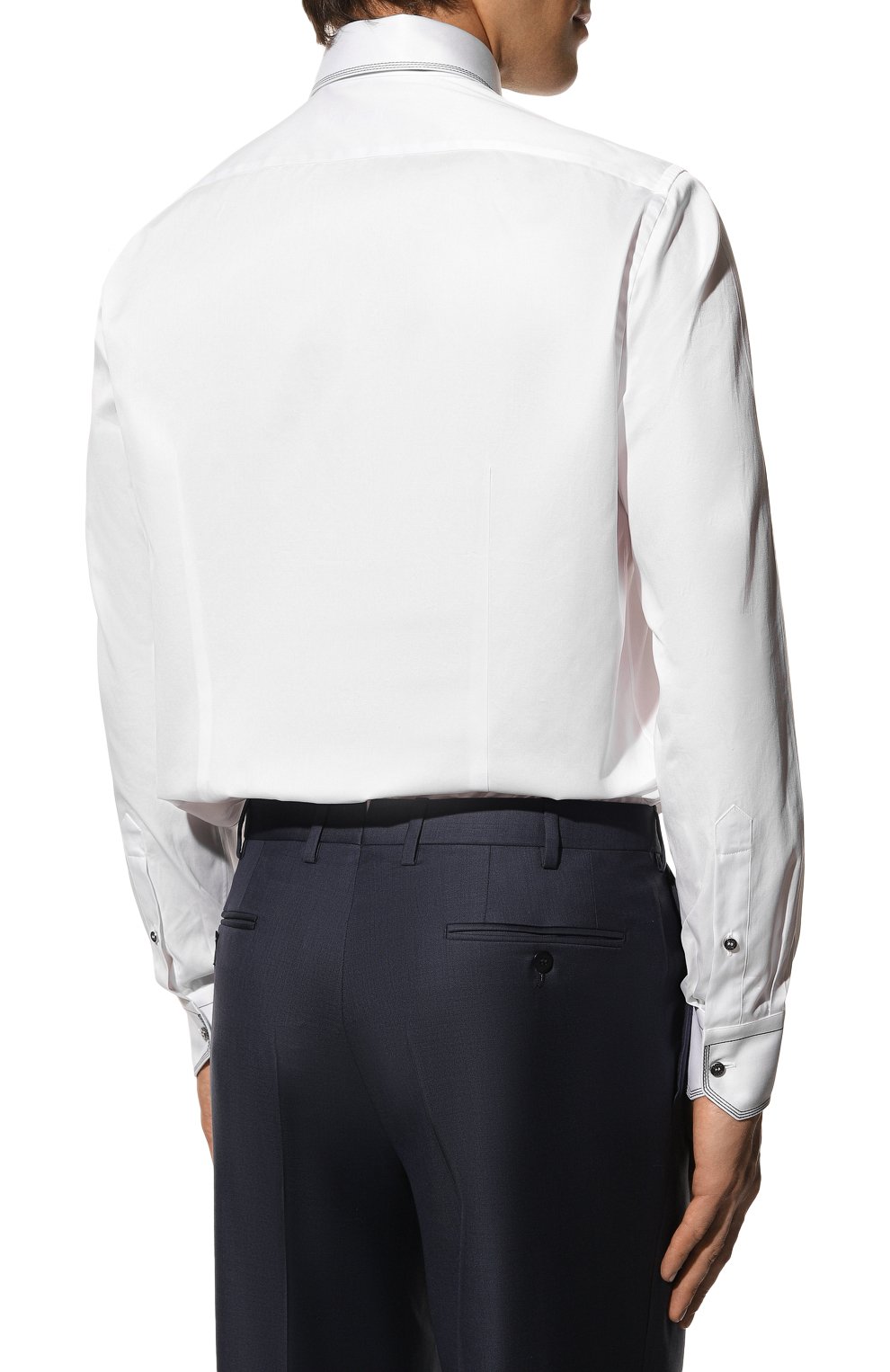 Хлопковая сорочка ZILLI, арт. MFY-4230-8380/0024, фото 5