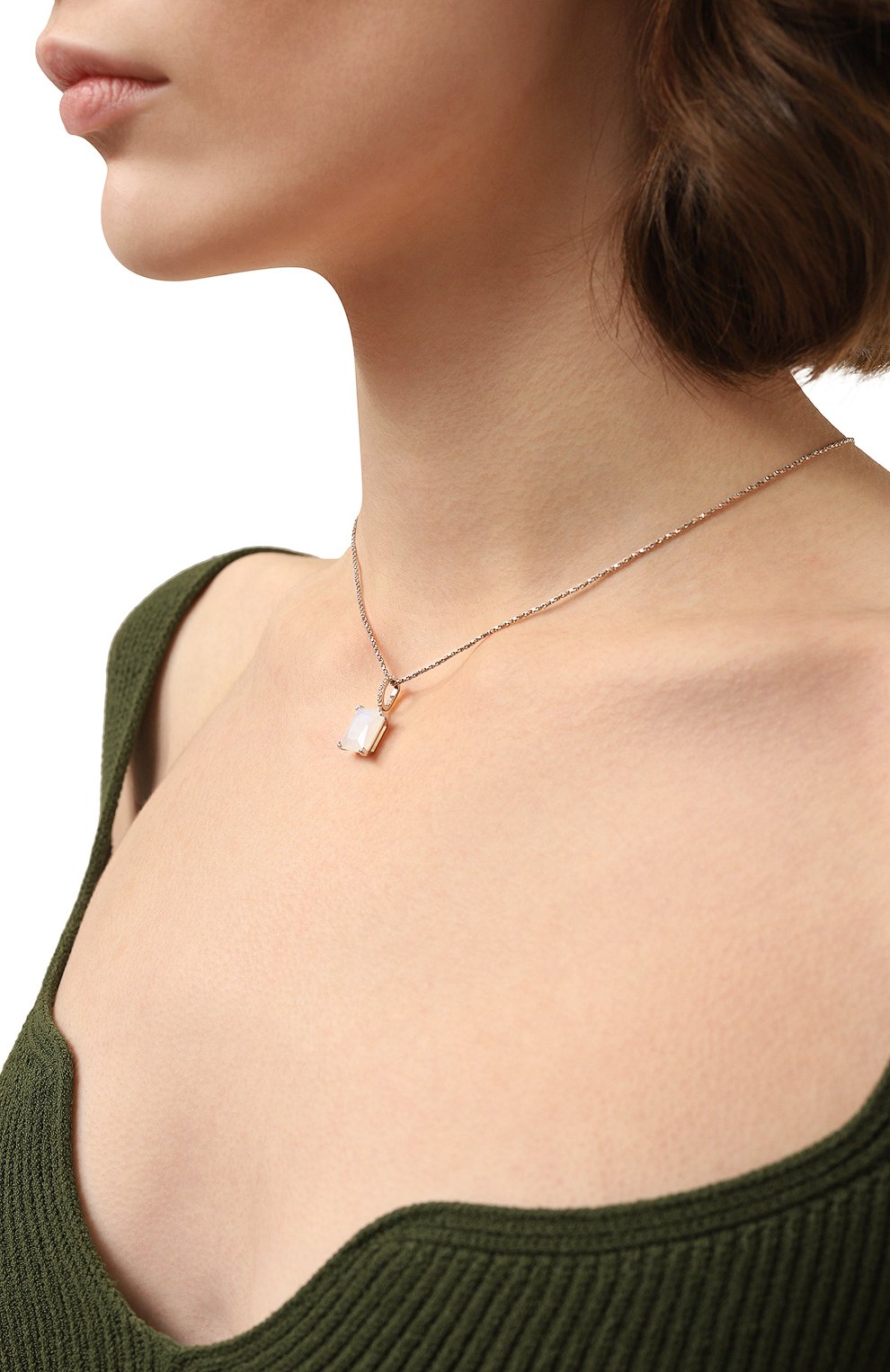 Кулон на подвеске SECRETS JEWELRY серебряного цвета по цене 21700 руб., арт. ЦЛКБС00615, фото 2 Кулон на подвеске SECRETS JEWELRY, арт. ЦЛКБС00615, фото 2