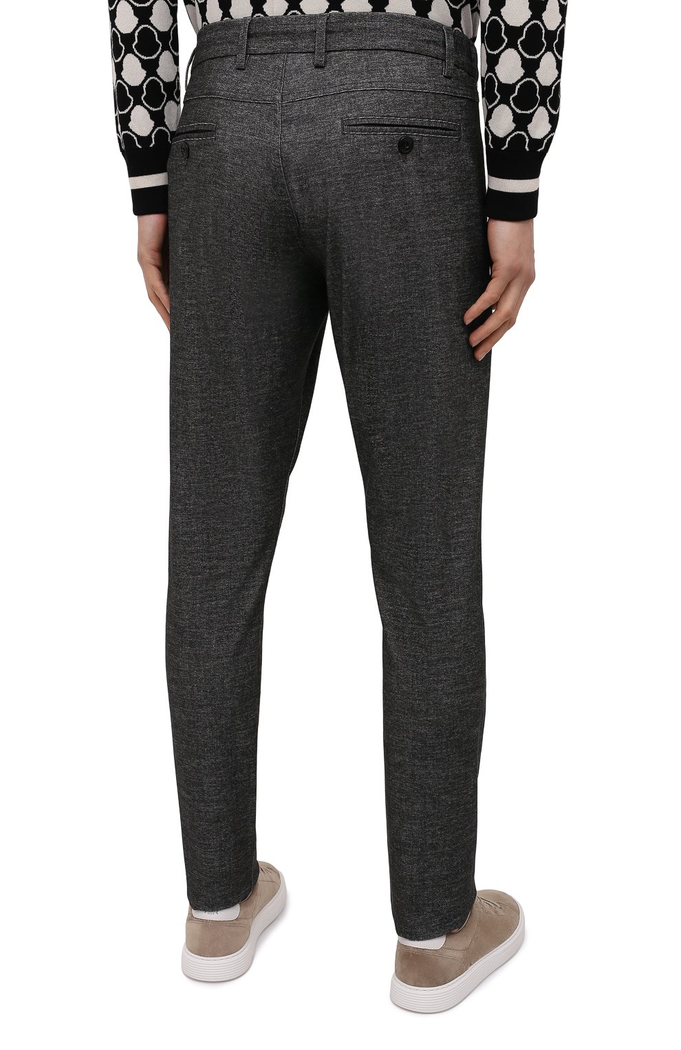 Брюки CANALI серого цвета по цене 35700 руб., арт. 91661/PY00790, фото 4 Брюки CANALI, арт. 91661/PY00790, фото 4