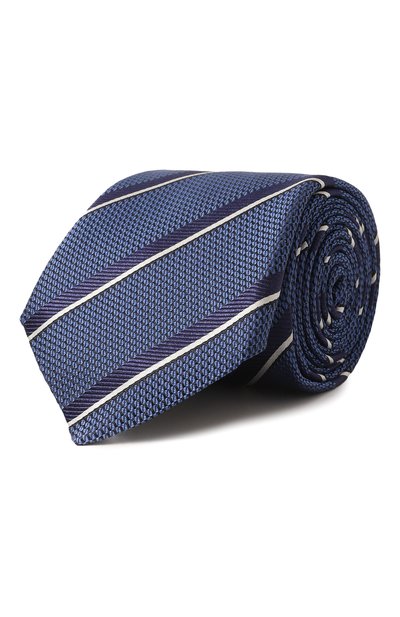 Мужской шелковый галстук CANALI, арт. 18/HJ03665