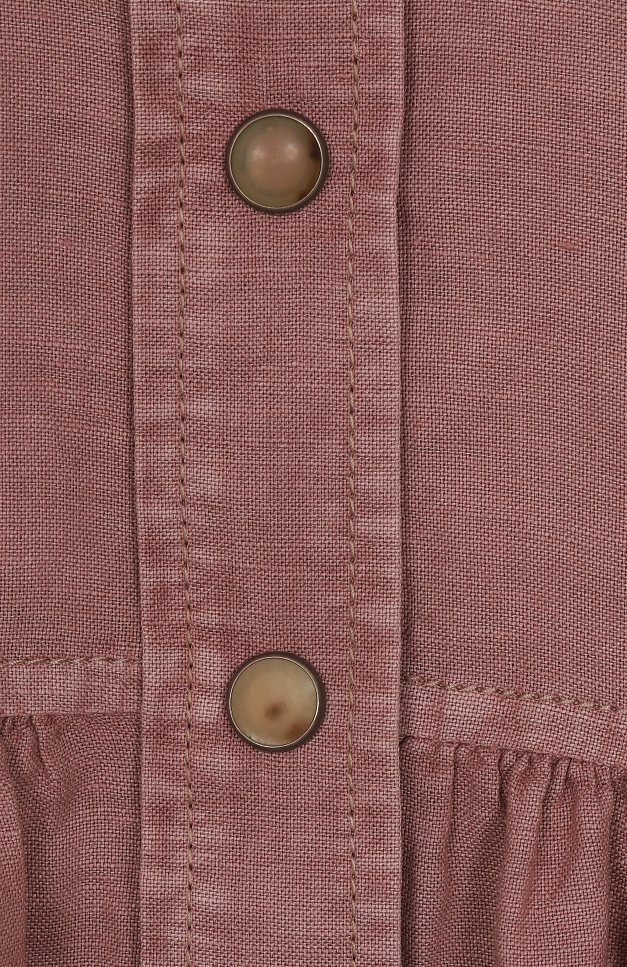 Блузка изо льна и хлопка BRUNELLO CUCINELLI, арт. BD698C604A, фото 3