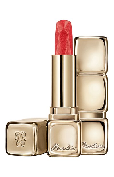 Женская помада для губ kisskiss, оттенок 545 коралловый циркон GUERLAIN, арт. G043000