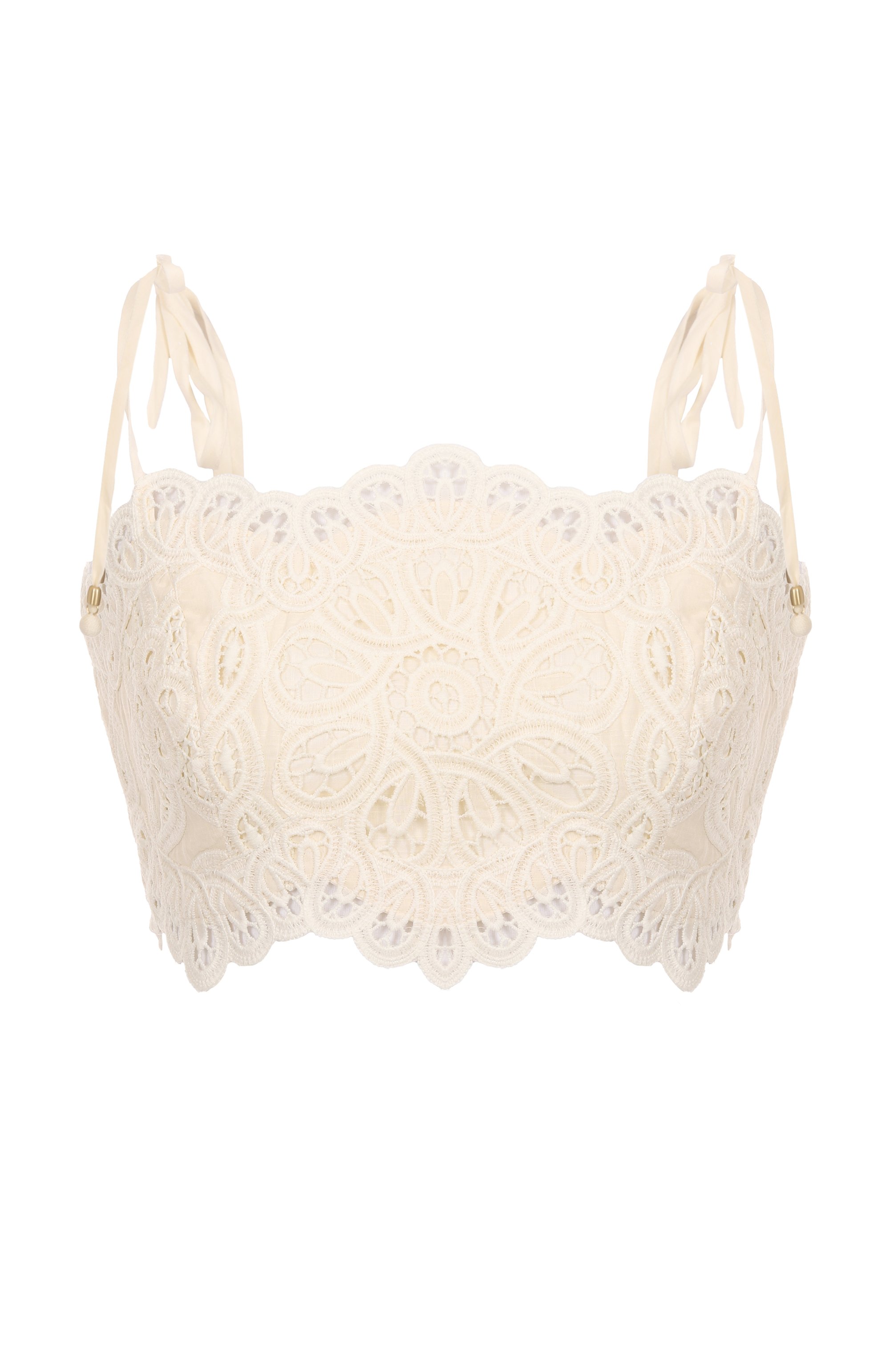 Хлопковый топ ZIMMERMANN, арт. 4245TSS251, фото 1