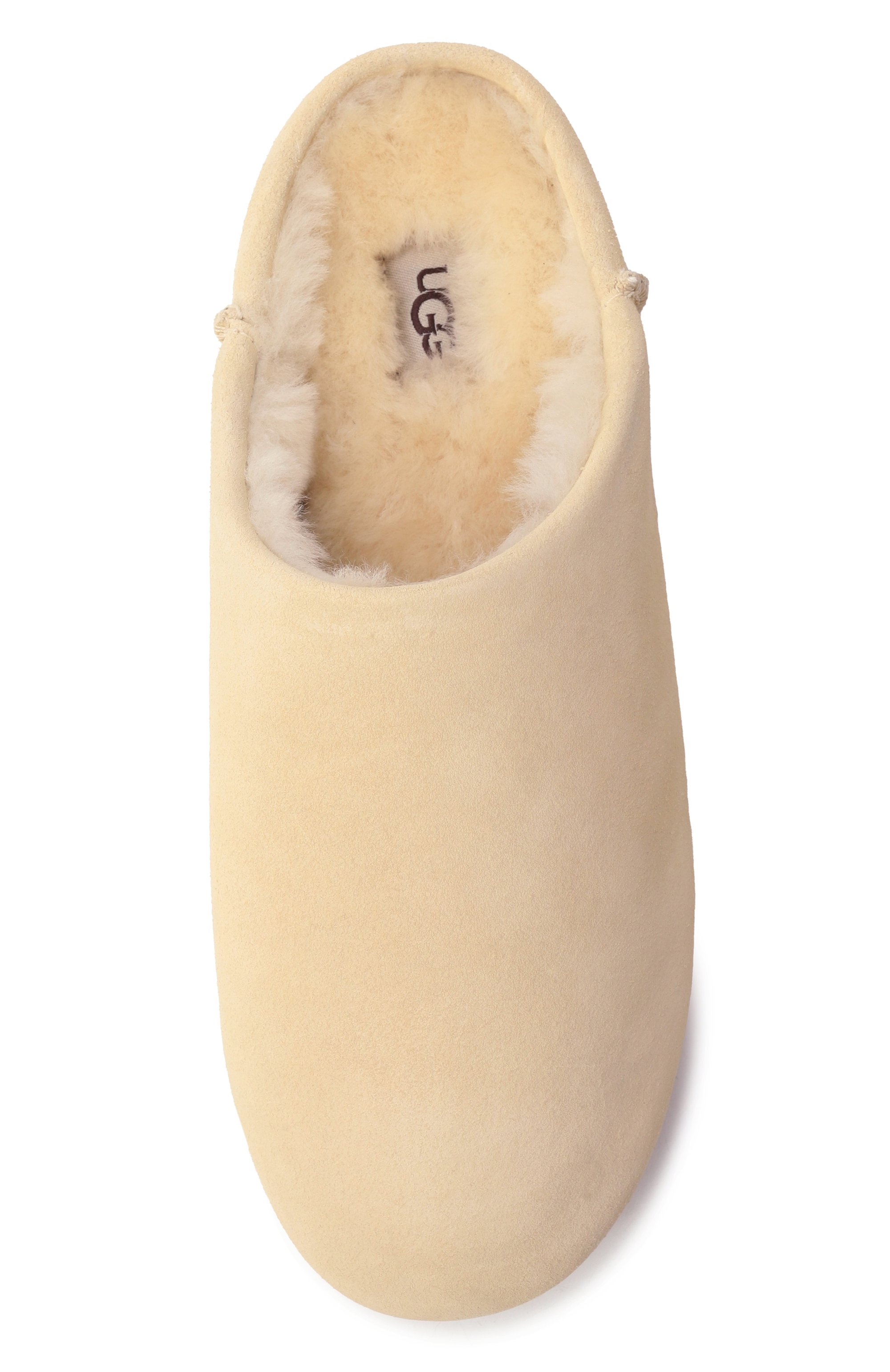 Замшевые сабо elea UGG кремового цвета по цене 18450 руб., арт. 1171390, фото 6 Замшевые сабо elea UGG, арт. 1171390, фото 6