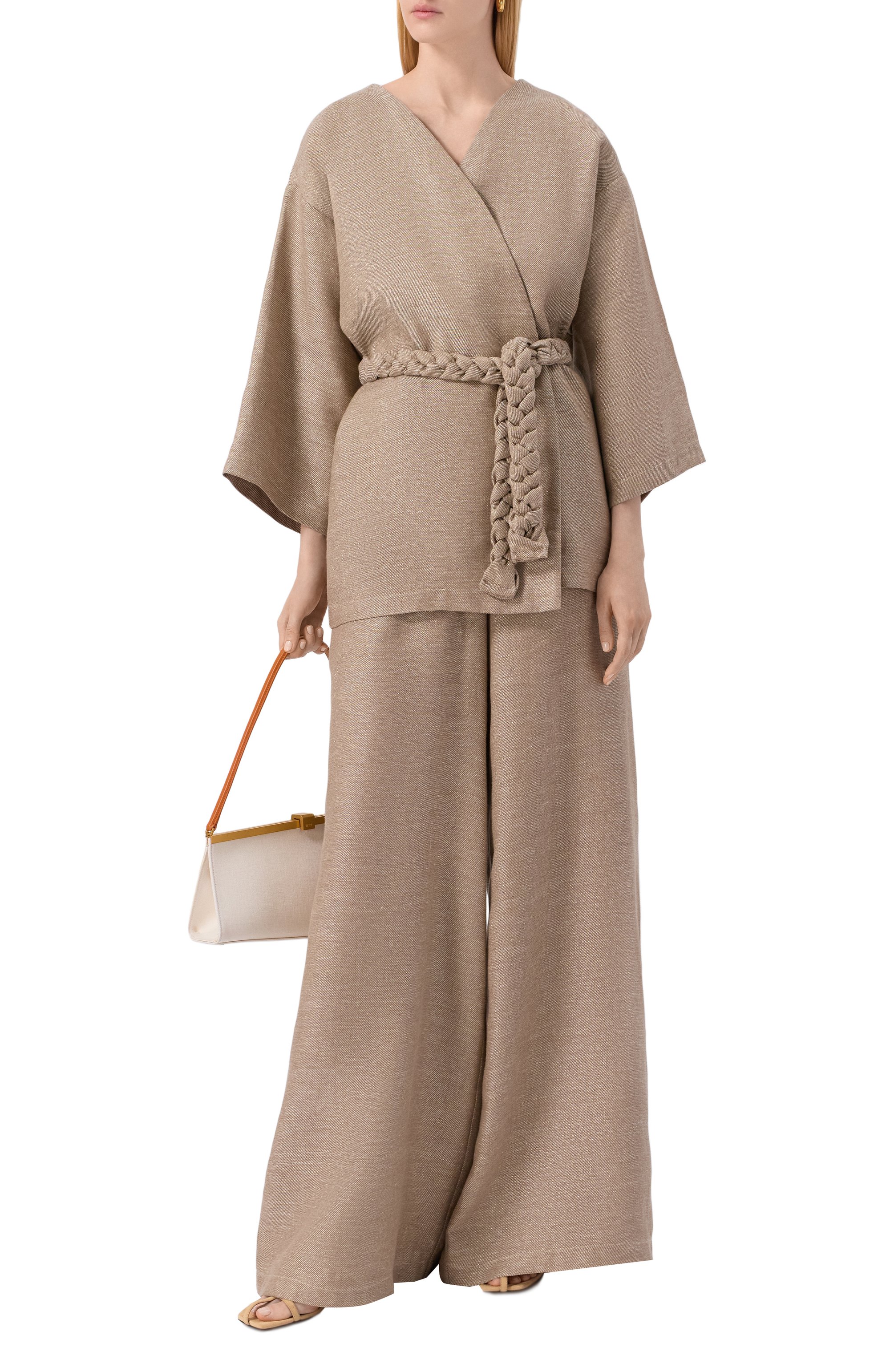 Льняное кимоно LEFFERS, арт. 4\2.52.61.12.21, фото 2