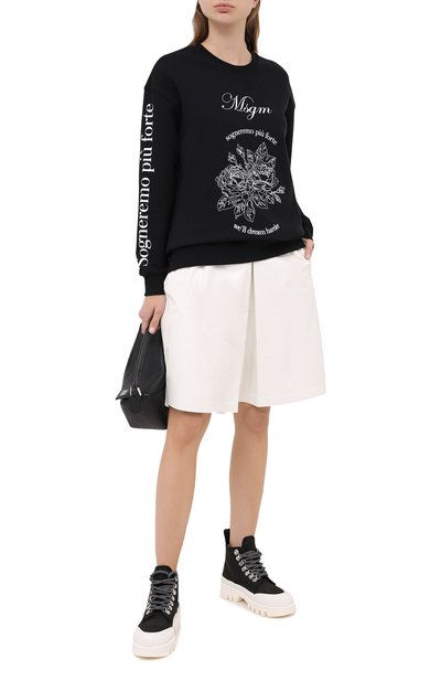 Хлопковый свитшот MSGM, арт. 2941MDM99 207799, фото 2