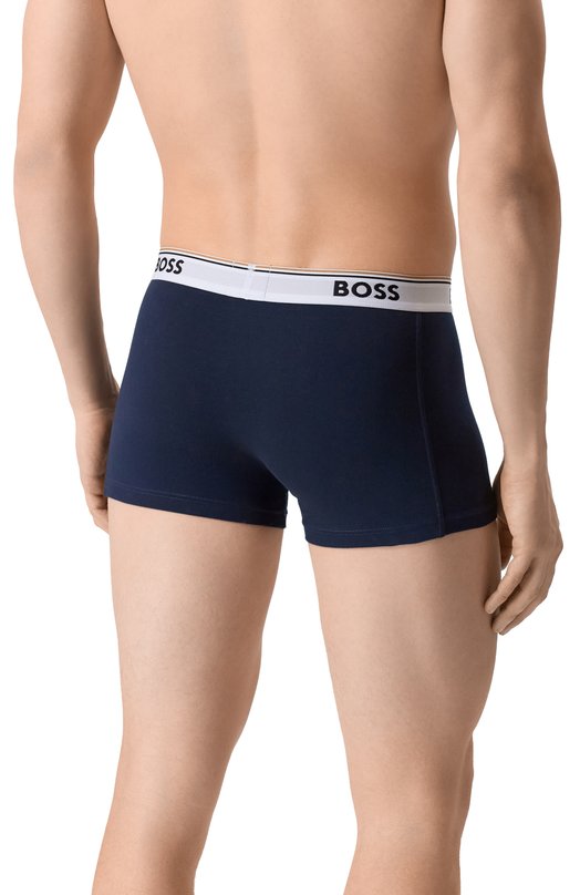 Комплект из трех боксеров BOSS 50554693 Синий  50554693 Фото 7